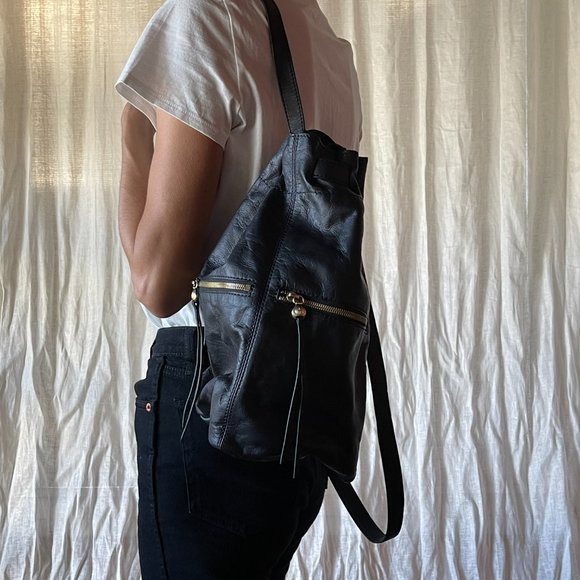 Hobo Leather Backpack main image 4